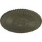 Ekena Millwork Nexus Ceiling Medallion (Fits Canopies up to 2 3/4"), Hand-Painted Witch Hazel, 30"OD x 1 1/4"P CM30NEWHF - alternate 2